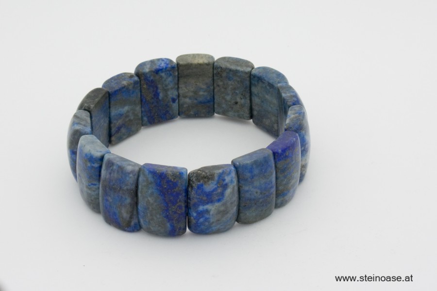 Armband Lapislazuli - Breit